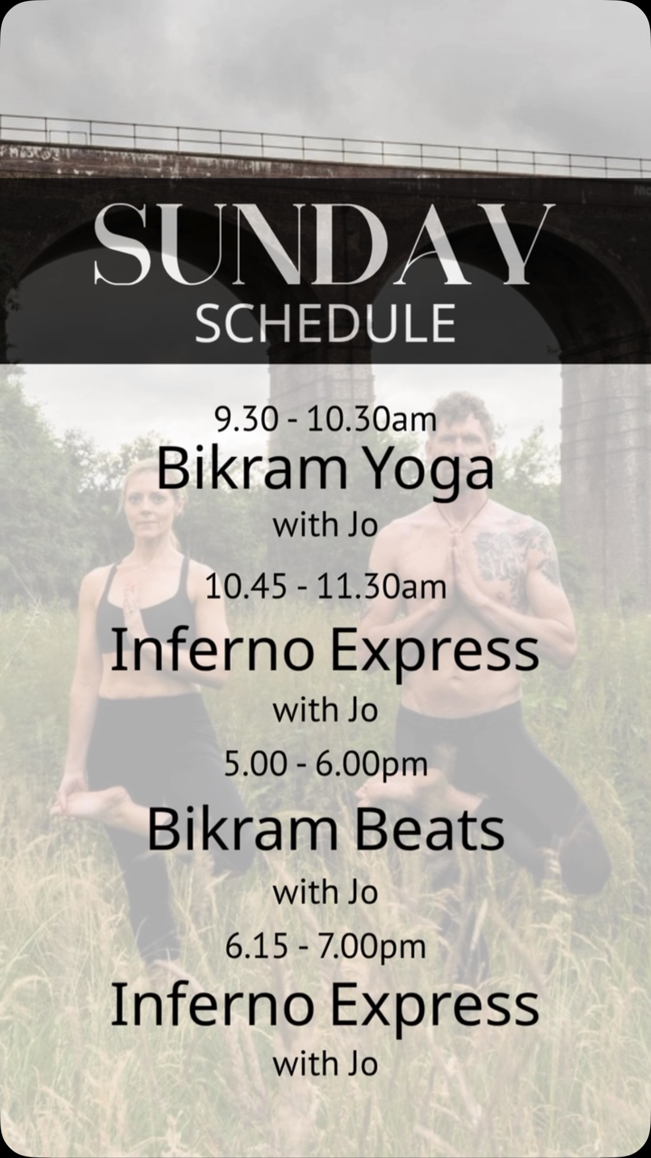 Jo is taking over the studio tomorrow!  Come and take class with her ❤️